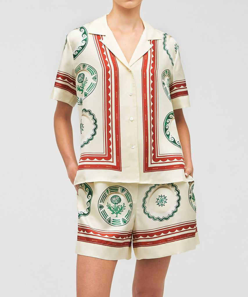 Oroton Alfresco Print Short