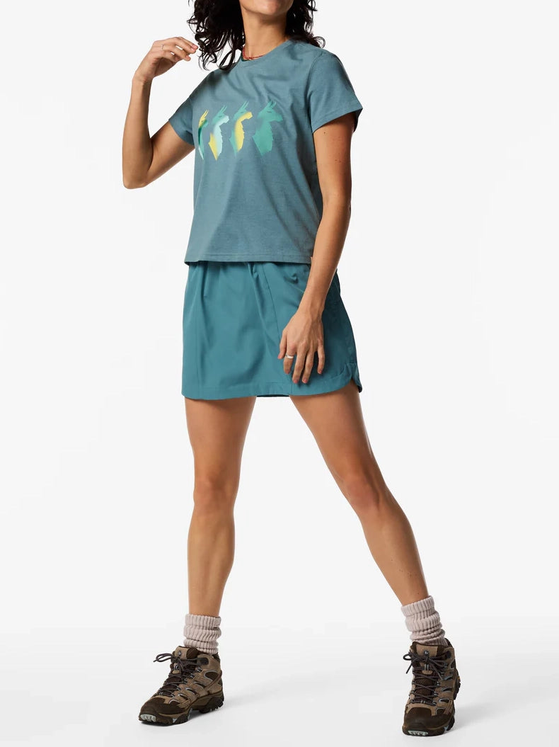 Cotopaxi Cuatro Bitmap T-Shirt - Women's Everglade