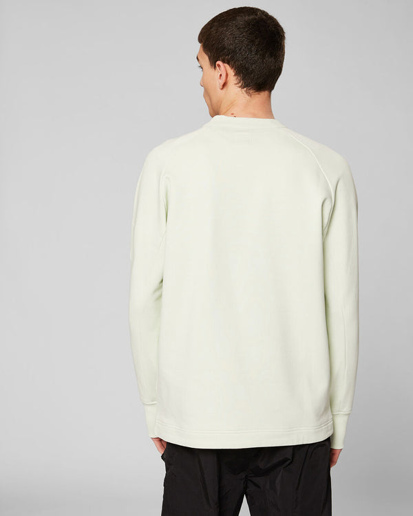 Diagonal Fleece Front Zip Sweat