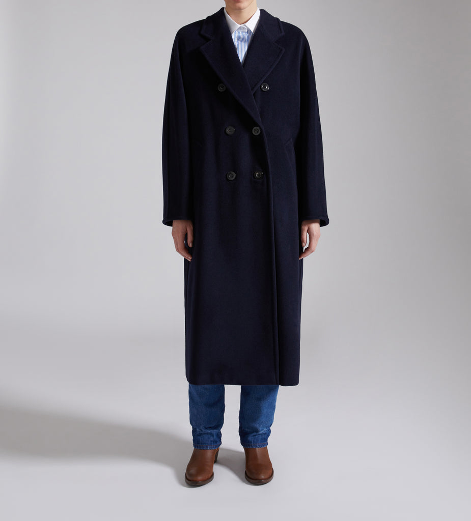 Max Mara 101801 Coat Ultramarine