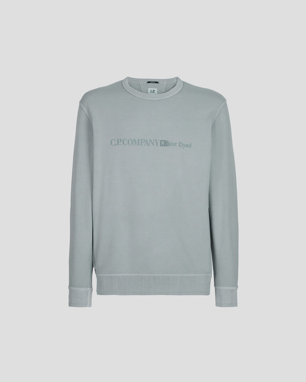 Cotton Fleece Resist Dyed Sweatshirt
