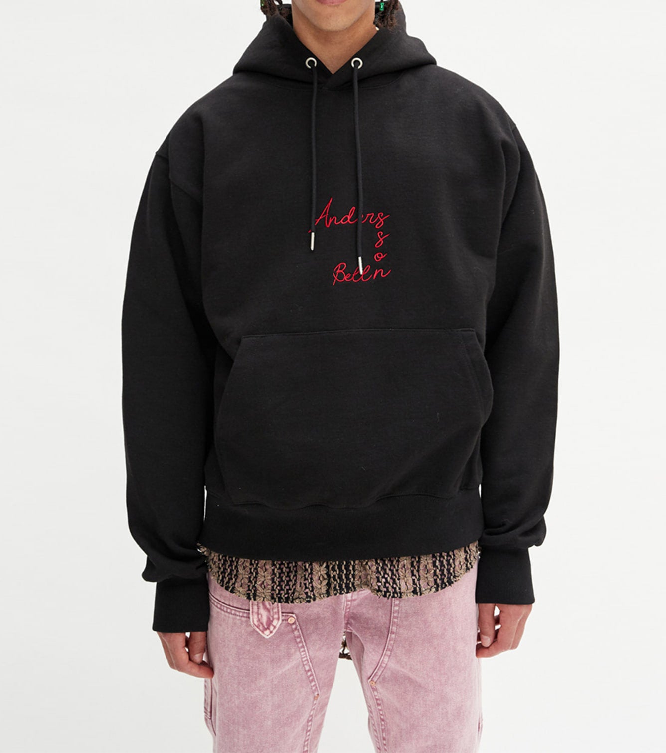 Andersson Bell Print Patch Hoodie
