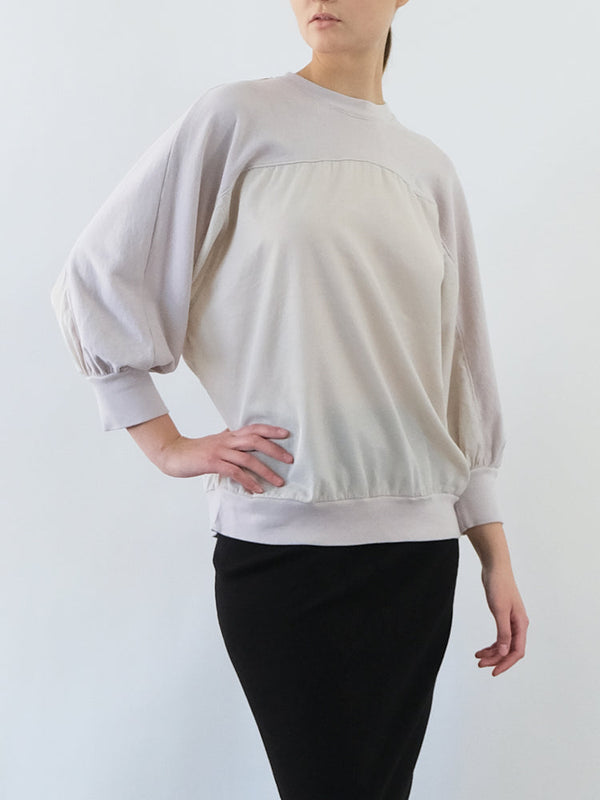 Mixed Media Pullover