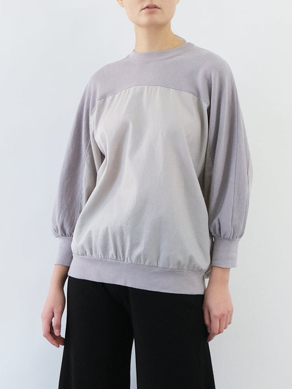 CLU Mixed Media Pullover