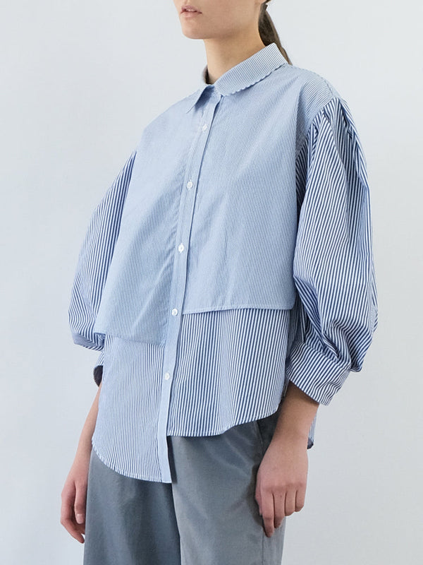 Long Sleeve Paneled Shirt