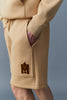 Mackage Elwood Double-Face Jersey Bermuda Shorts Camel