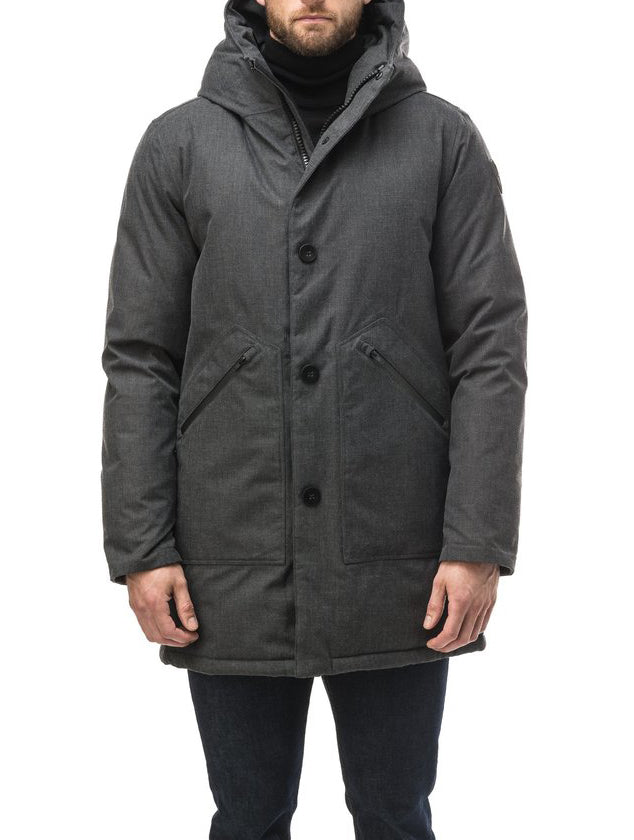 Nobis Grayson Men's Parka Heather Charcoal