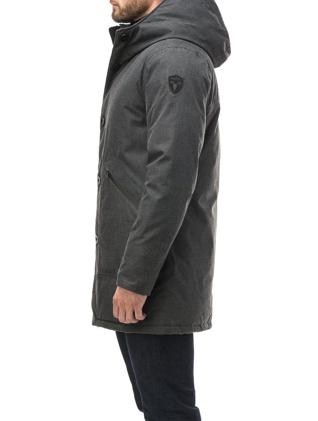 Nobis Grayson Men's Parka Heather Charcoal
