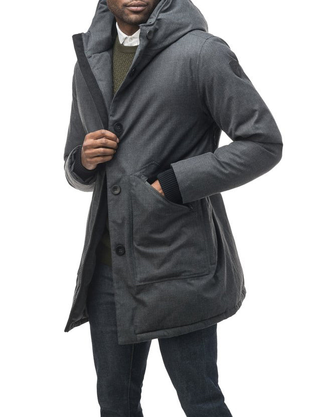 Nobis Grayson Men's Parka Heather Charcoal