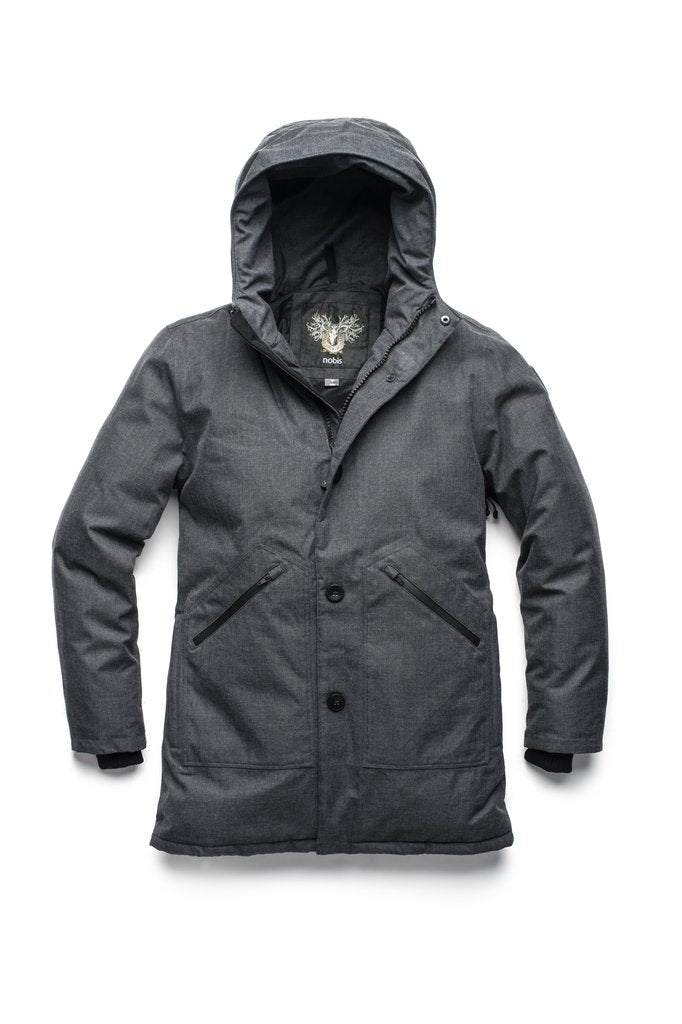Nobis Grayson Men's Parka Heather Charcoal