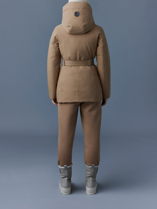 Mackage Jeni 2-in-1 Down Parka Jacket Camel