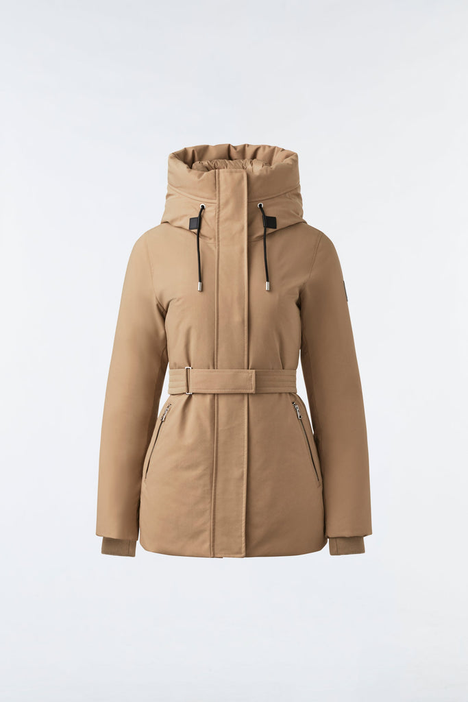 Mackage Jeni 2-in-1 Down Parka Jacket Camel
