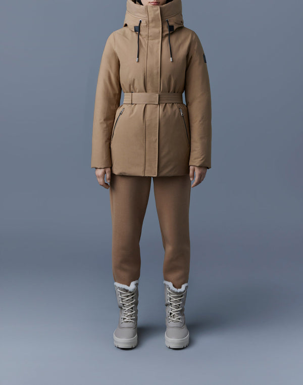 Mackage Jeni 2-in-1 Down Parka Jacket Camel