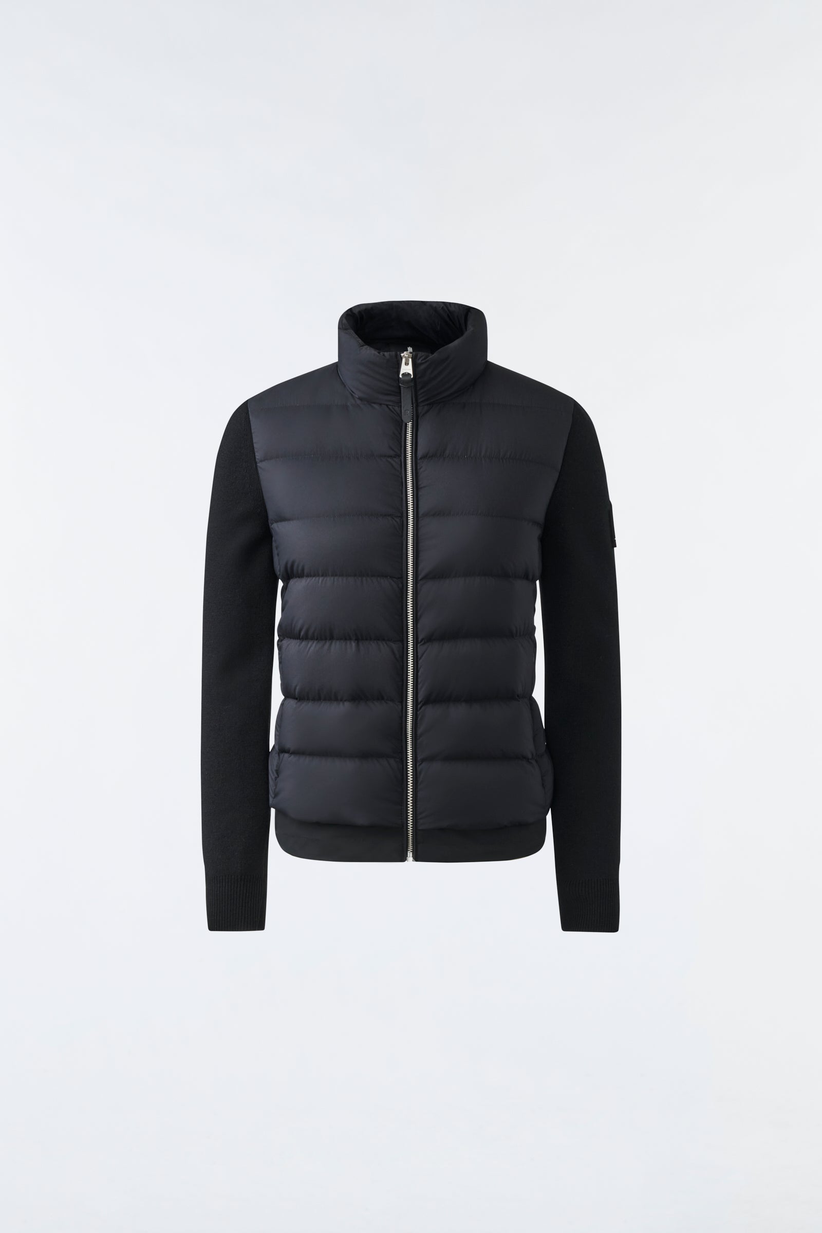 Mackage Oceane Recycled Hybrid Jacket Black