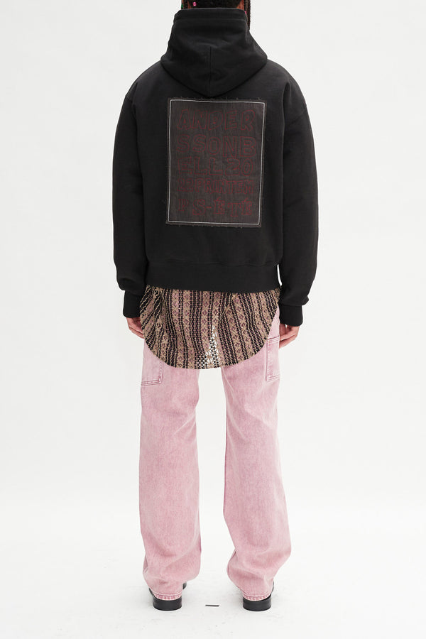 Unisex Andersson Bell Print Patch Hoodie
