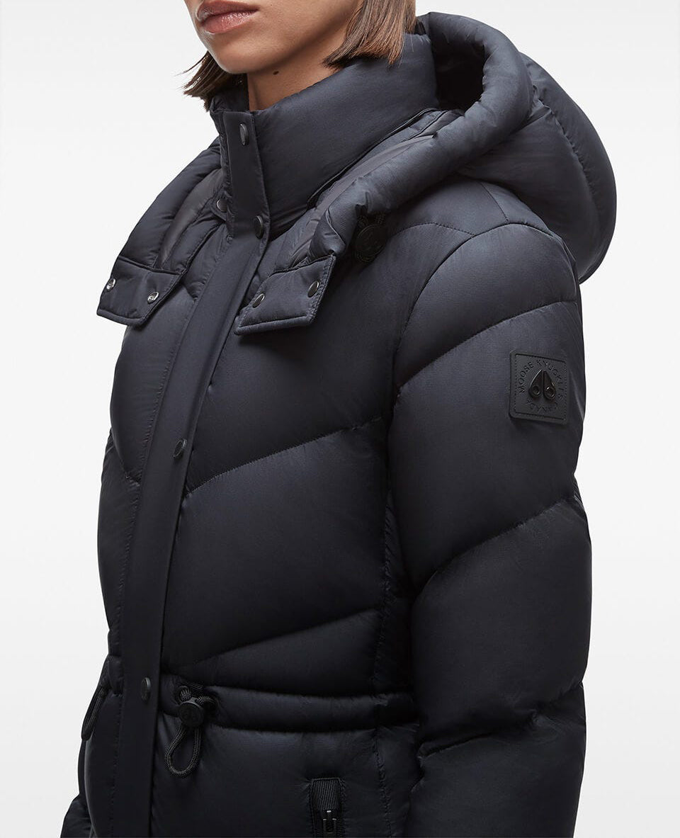 Moose Knuckles Ladies Belle Cote Parka Black