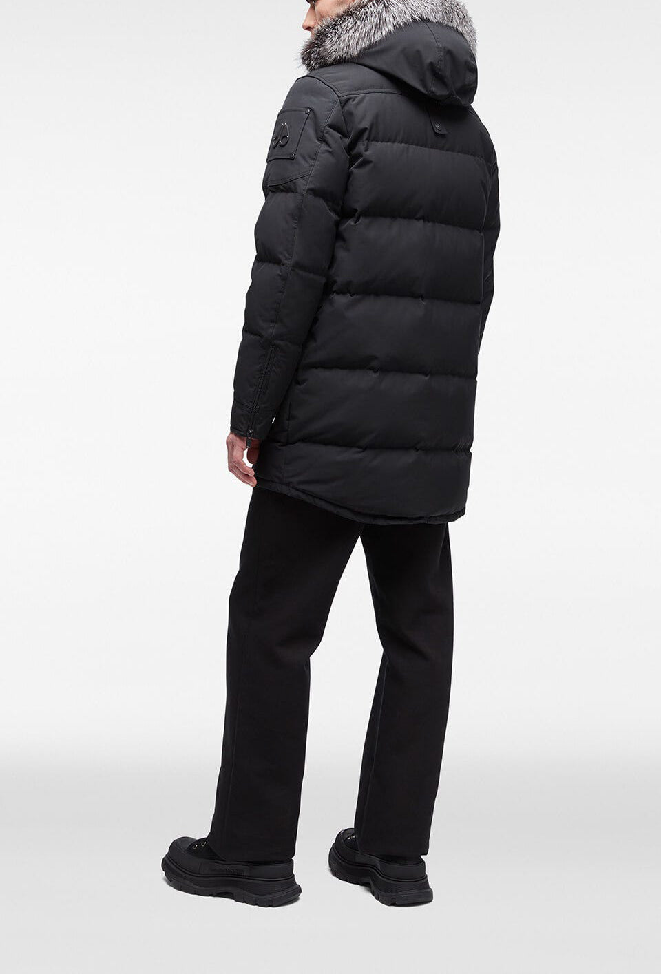 Moose Knuckles Men's Onyx Big Ridge Parka Black