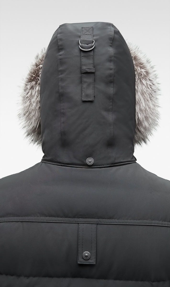 Moose Knuckles Men's Onyx Big Ridge Parka Black